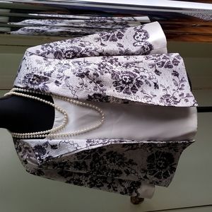 Dress shirt and jacket.